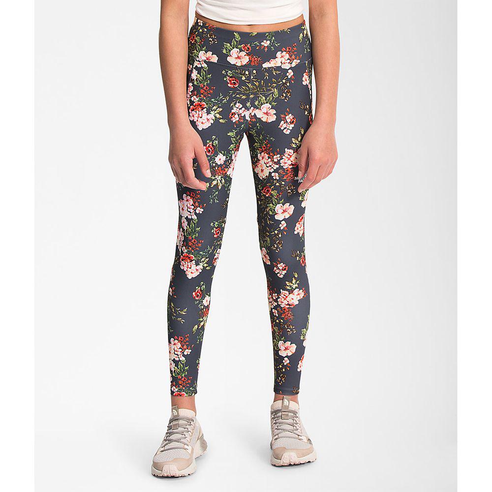 The North Face Printed On Mountain Κορίτσια Κολάν - Γκρι (NVUX82601)